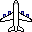 4 Engine Jet Airplane Mouse Cursor pointer (Normal Cursor)