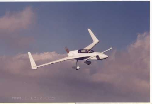 Long-EZ N961EZ In Flight over Mission Peak, San Jose, Calif.